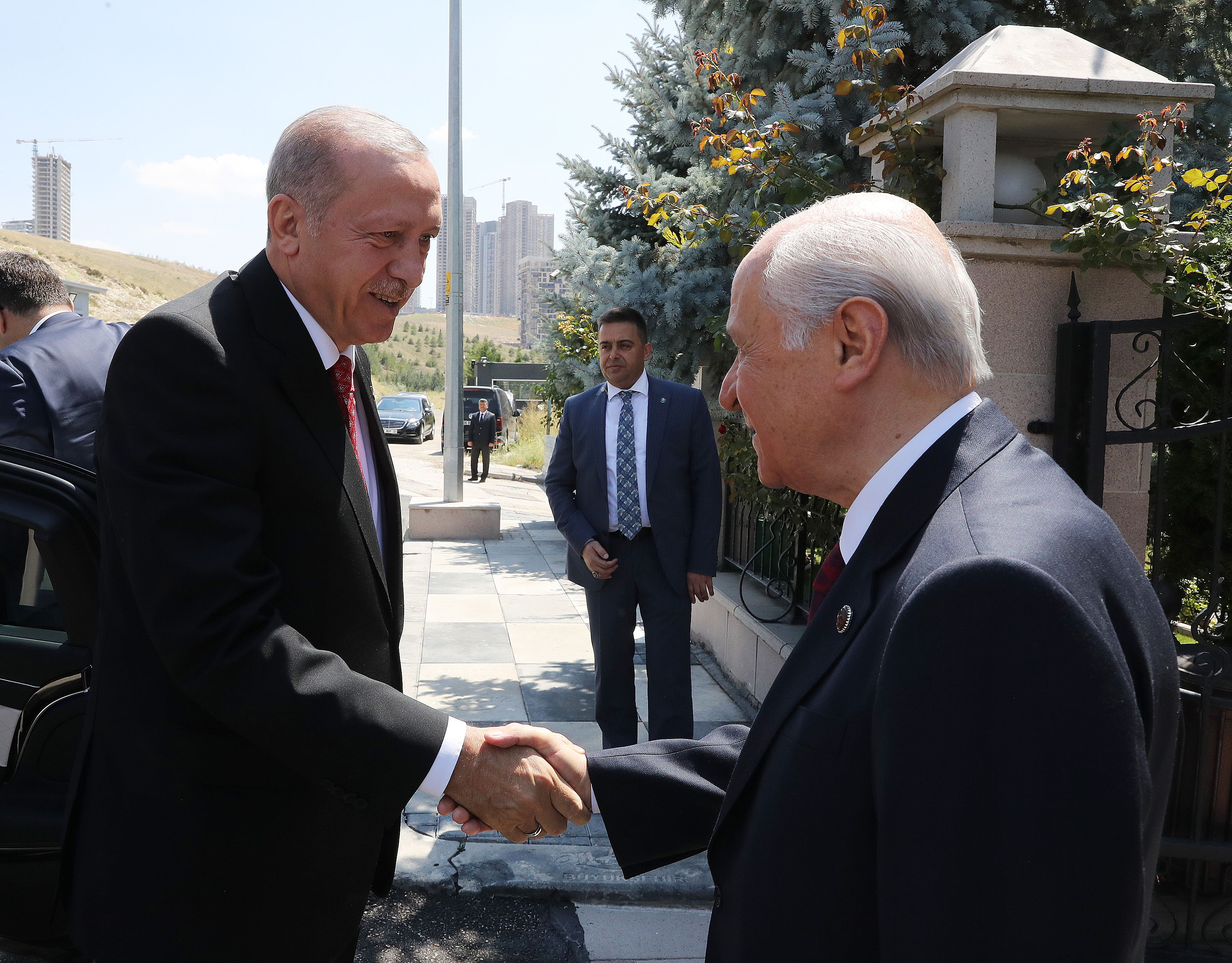 Cumhurbaskani Erdogan In Vefasina Devlet Bahceli Den Jest Son Dakika