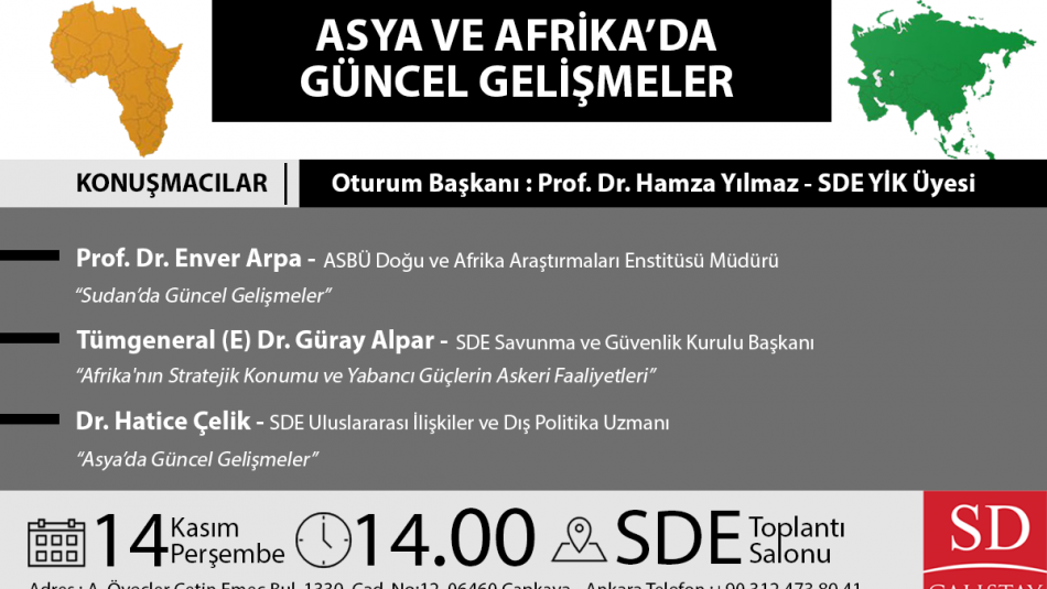 Asya ve Afrika'da Güncel Gelişmeler
