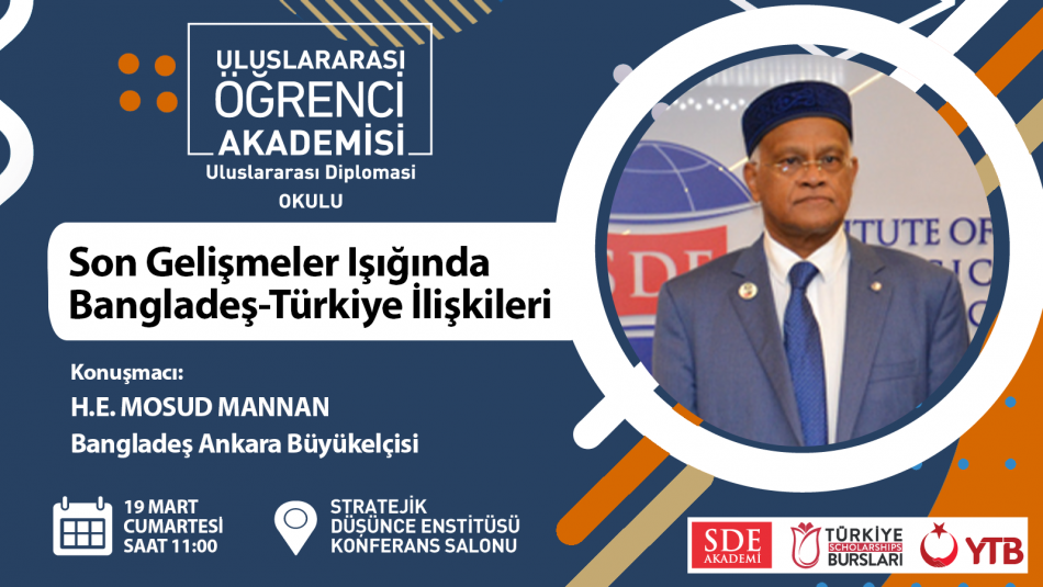 Son Gelişmeler Işığında Bangladeş Türkiye İlişkileri