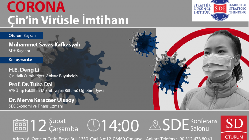 Ankara Büyükelçisi Deng Li Çin'in Virüsle İmtihanını Anlatacak