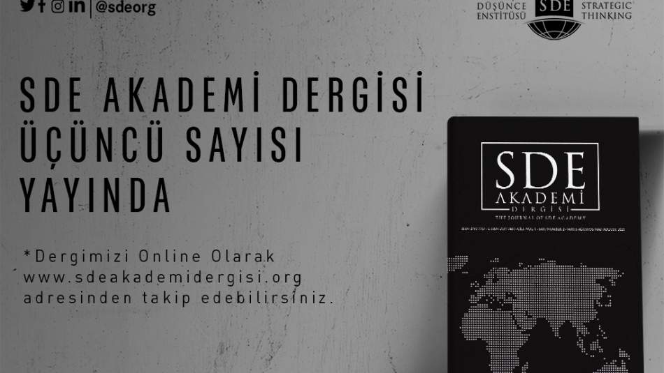 SDE Akademi Hakemli Dergisi Üçüncü Sayısı Yayınlandı