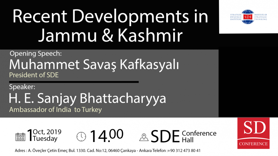 Recent Developments in Jammu & Kashmir