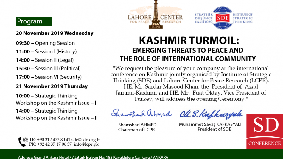 Kashmir Turmoil: Emerging Threats to Peace and the Role of International Community