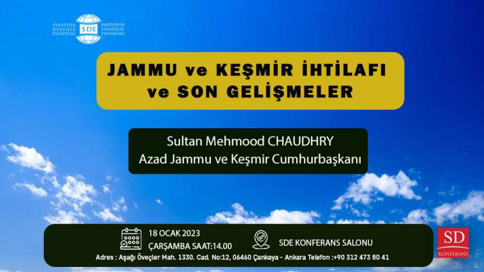 Jammu ve Keşmir İhtilafı ve Son Gelişmeler