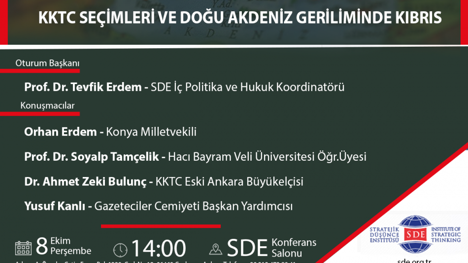 KKTC Seçimleri ve Doğu Akdeniz Geriliminde Kıbrıs