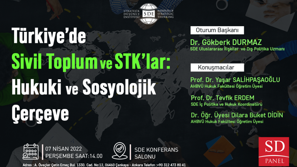 Türkiye’de Sivil Toplum ve STK’lar: Hukuki ve Sosyolojik Çerçeve