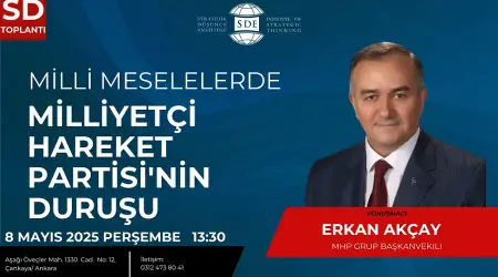 Milli Meselelerde Milliyetçi Hareket Partisi'nin Duruşu