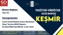 Pakistan Hindistan Geriliminde Keşmir