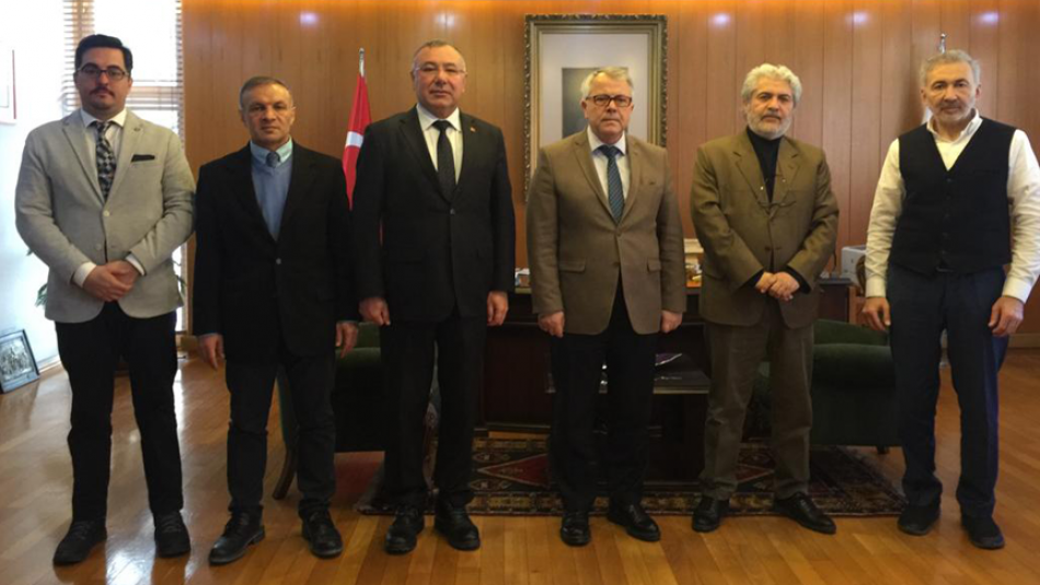 Türk Tarih Kurumu Başkanı Prof. Dr. Birol Çetin'e Ziyaret
