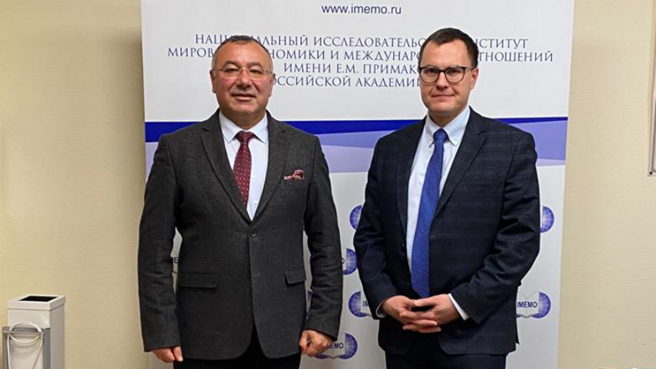 Rusya’nın En Büyük Düşünce Kuruluşu IMEMO’ya SDE’den İade-i Ziyaret