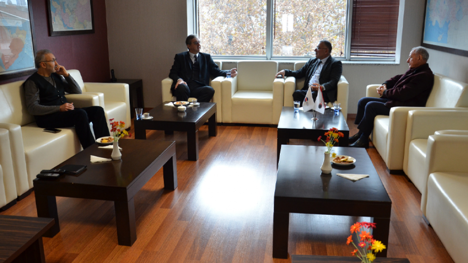 Romanya Cumhurbaşkanı'nın Stratejik İşler ve Uluslararası Güvenlik Eski Müsteşarı Iulian Chifu SDE’yi Ziyaret Etti