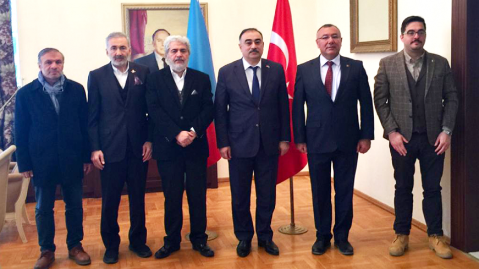 Azerbaycan'ın Yeni Türkiye Büyükelçisi'ne Ziyaret