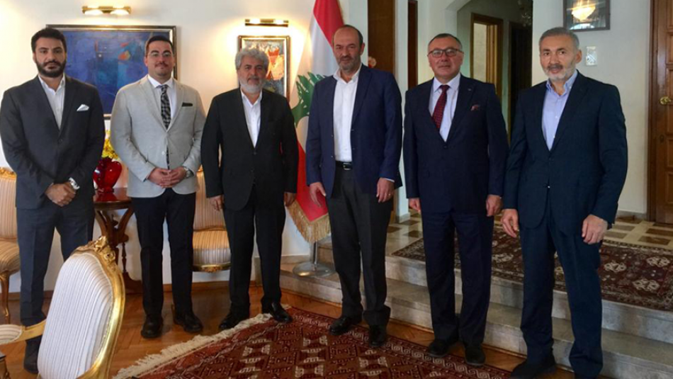SDE'den Lübnan'nın Ankara Büyükelçisi Moallem'e Ziyaret