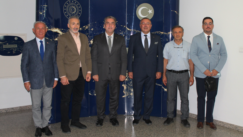 SDE Türkiye Uzay Ajansı (TUA) Başkanı Serdar Hüseyin Yıldırım'ı Ziyaret Etti