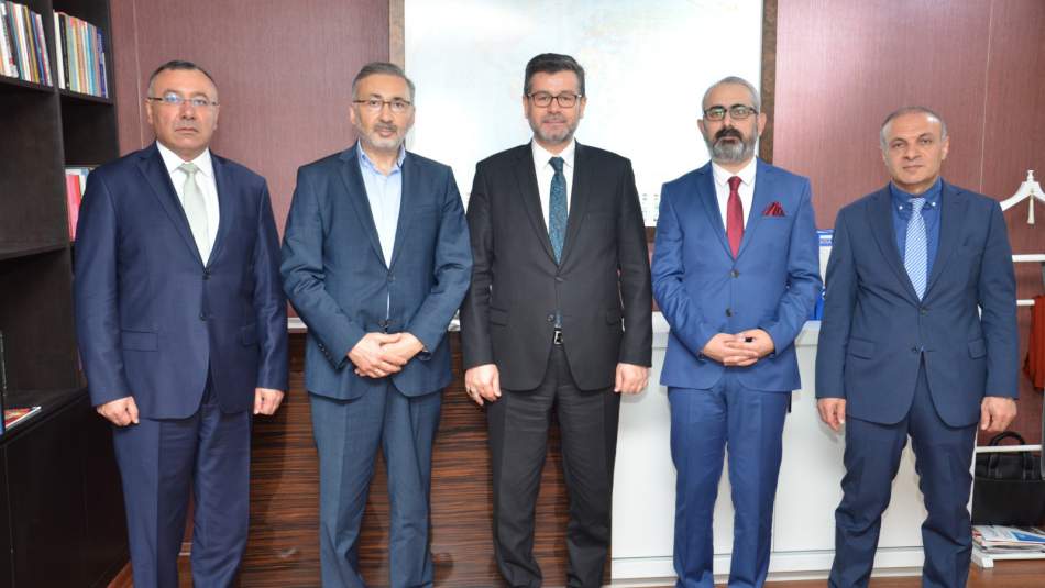 Diyanet İşleri Başkan Yardımcısı Prof. Dr. Muslu SDE'yi Ziyaret Etti