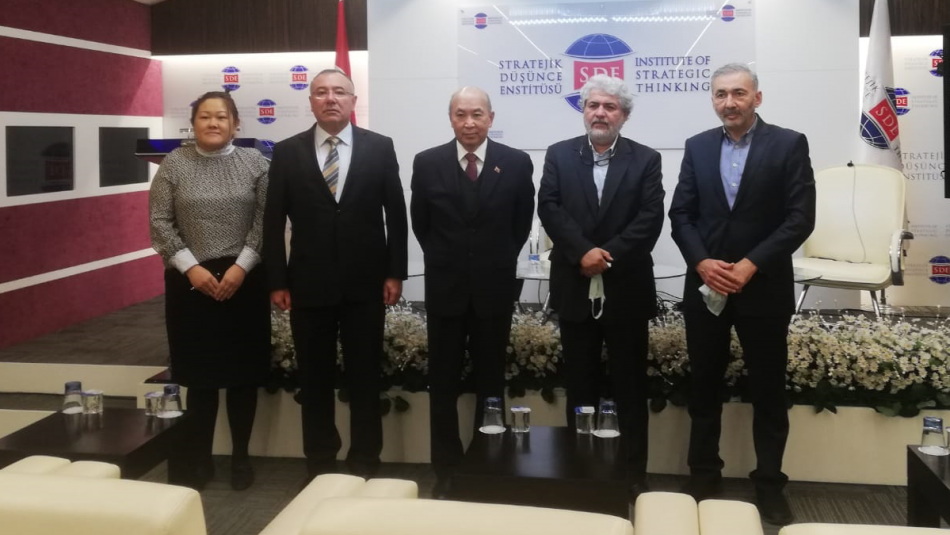 Moğolistan Ankara Büyükelçisi SDE'yi Ziyaret Etti