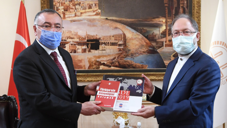 SDE'den Diyanet İşleri Başkanı'na Ziyaret
