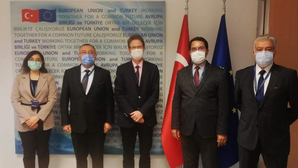 SDE Heyetinden Avrupa Birliği Delegasyonu’na Ziyaret
