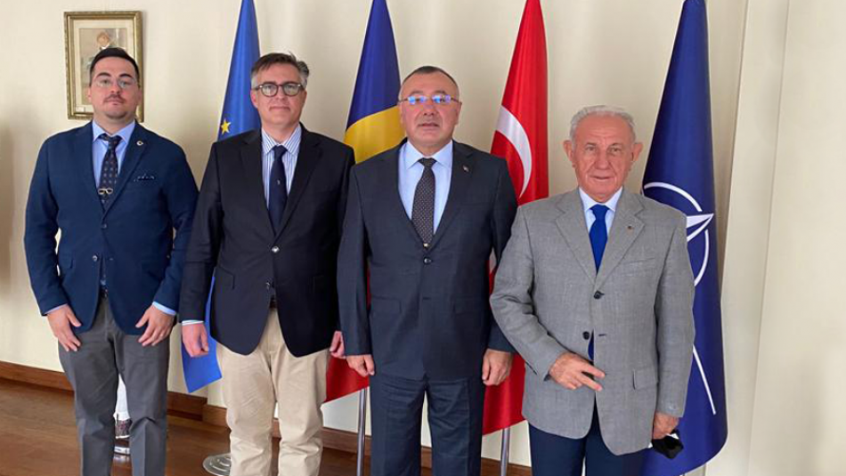 Romanya'nın Ankara Büyükelçisi Stefan TINCA'ya SDE'den Ziyaret