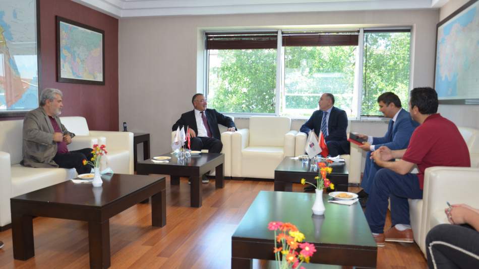 Özbekistan Cumhuriyeti Ankara Büyükelçiliği'nden SDE'ye Ziyaret