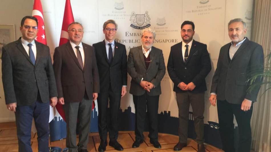 Singapur Ankara Büyükelçisine Ziyaret