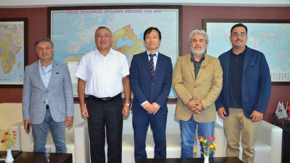 Kore Cumhuriyeti Ankara Büyükelçiliği Müsteşarı Kook Hyun AHN'den SDE'ye Ziyaret