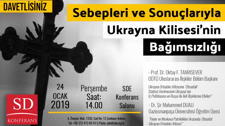 "Sebepleri ve Sonuçlarıyla Ukrayna Kilisesi’nin Bağımsızlığı"
