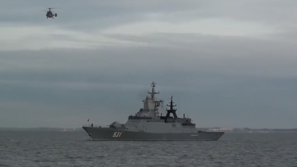 Rus Filosu, Baltık Denizi'nde Geniş Çaplı Tatbikat Başlattı