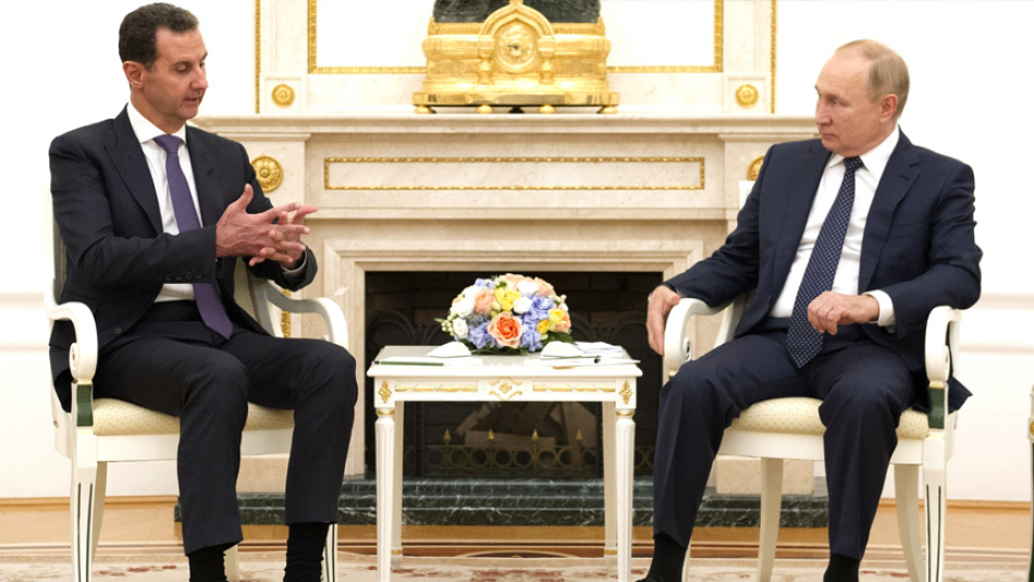Rusya Devlet Başkanı Putin, Moskova’da Esed ile Görüştü
