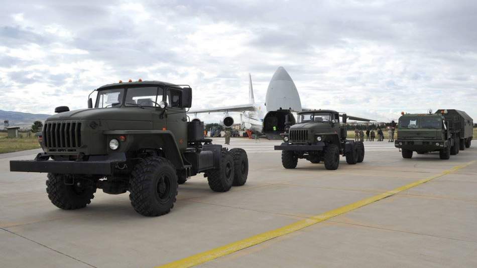 S-400'ler gelmeye başladı