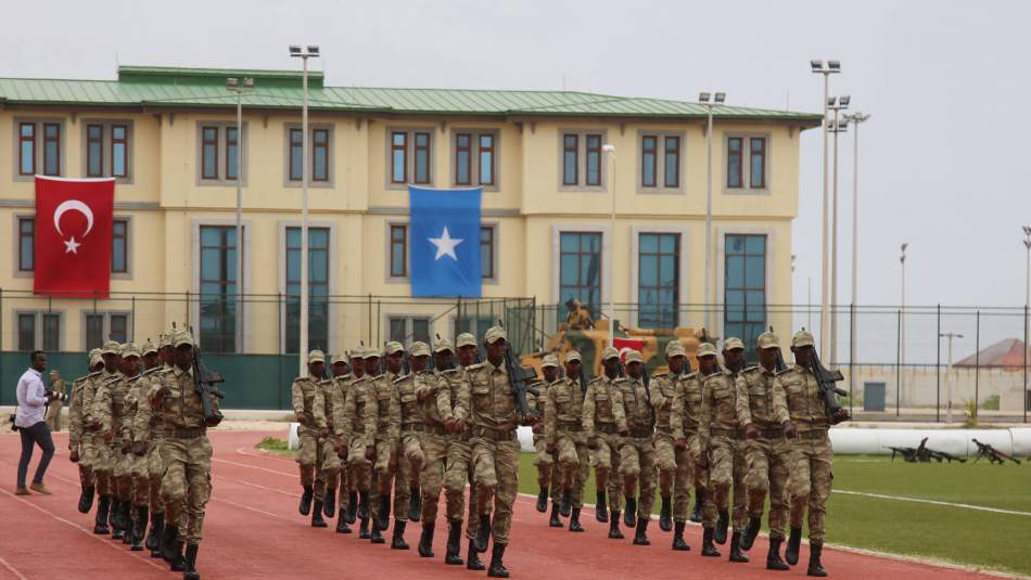 Somali’deki Türk Askeri Eğitim Üssü 152 Mezun Verdi