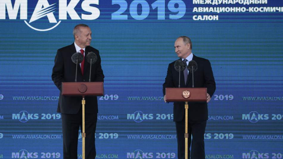 Cumhurbaşkanı Erdoğan Rusya'da