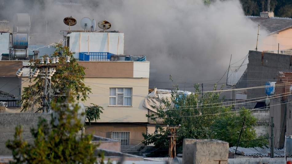 Ceylanpınar'a 2 Havan Mermisi Düştü