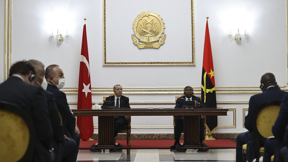 Erdoğan Savunma Sanayii Konusunda Angola'ya Destek Mesajı Verdi