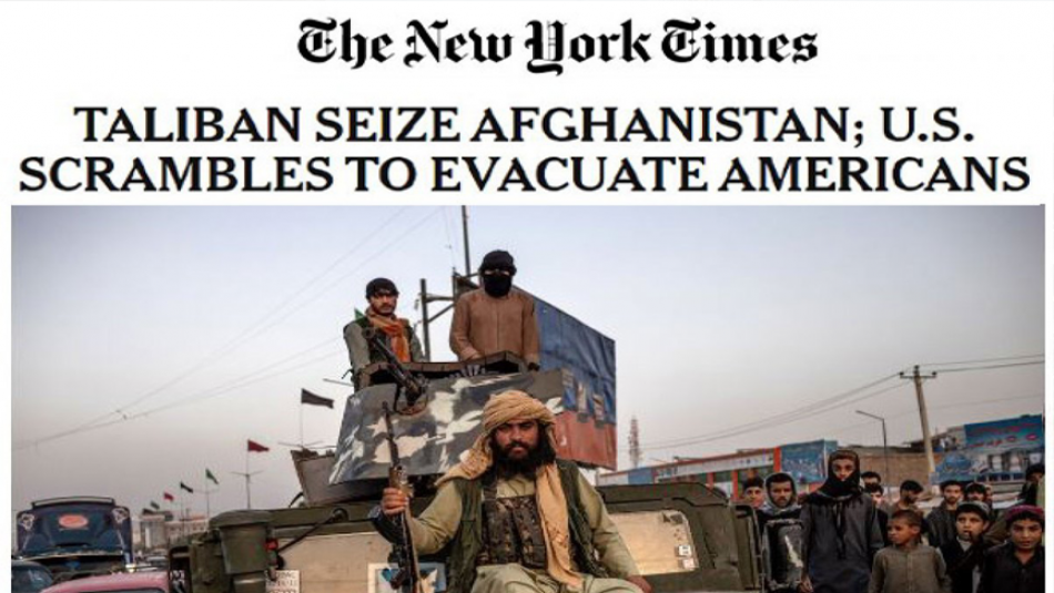 ABD Basınında Taliban Manşetleri