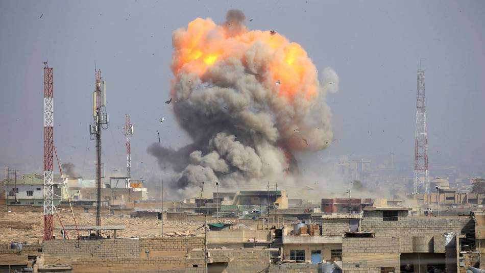 Rakka'da ABD ve YPG-PKK'lıların toplantı yaptığı sırada bomba patladı