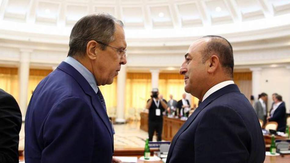 Çavuşoğlu ile Lavrov Bangkok'ta Görüştü