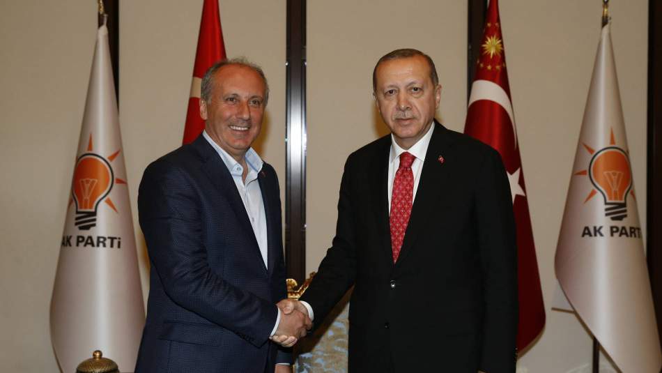 Muharrem İnce'den Cumhurbaşkanı Erdoğan'a tebrik