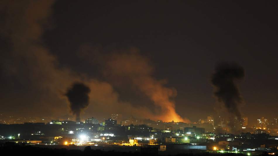 İsrail'in Saldırılarına Hamas roketle cevap verdi