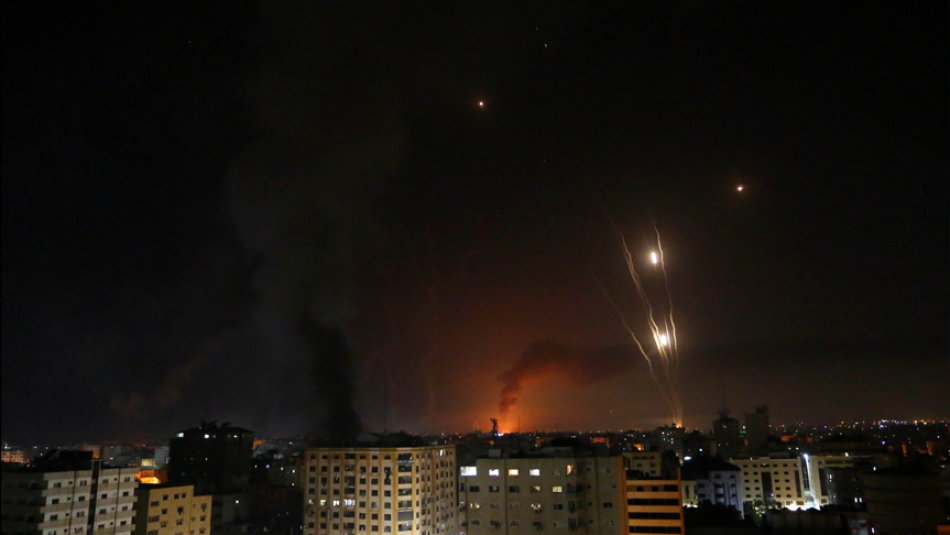 İsrail'in Gazze'ye Saldırmasının Ardından Tel Aviv Vuruldu