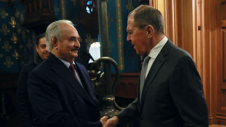 Rus Heyet Hafter'le Görüştü