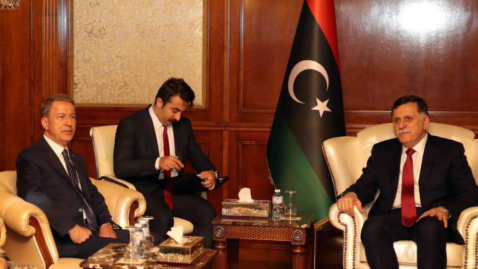 Hulisi Akar'dan Libya'da kritik görüşme