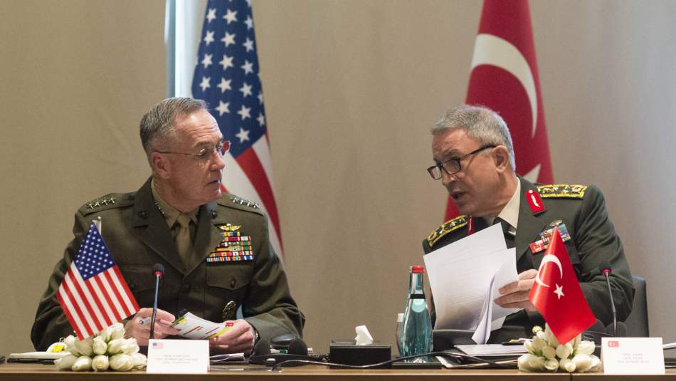 Genelkurmay Başkanı Akar, Amerikalı mevkidaşıyla Suriye’yi görüştü