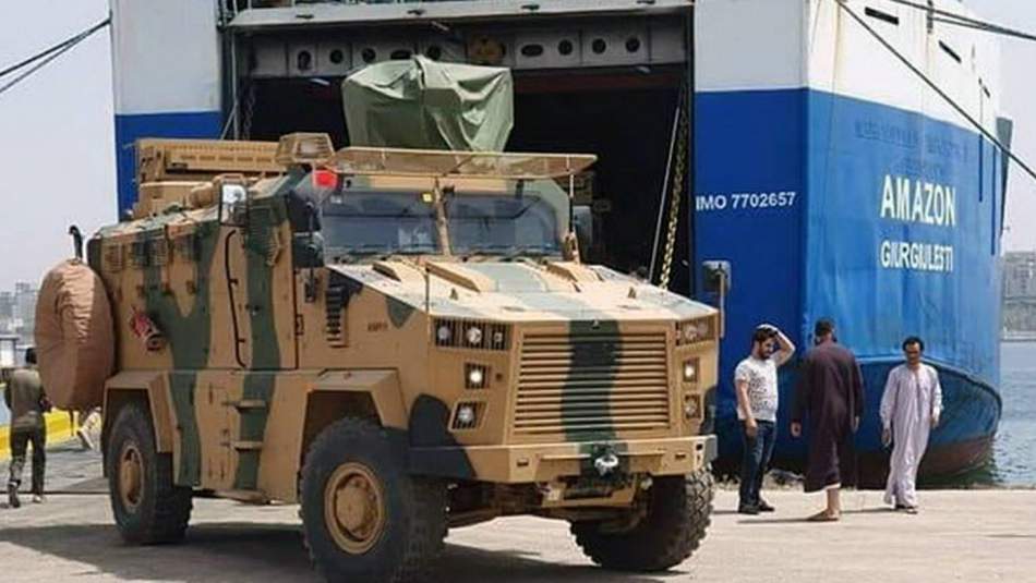 Türkiye'den Libya'ya Askeri Araç ve Mühimmat Desteği