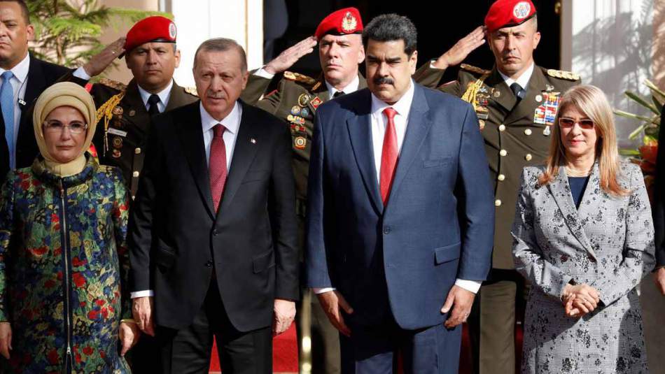 Cumhurbaşkanı Erdoğan'dan Maduro'ya destek