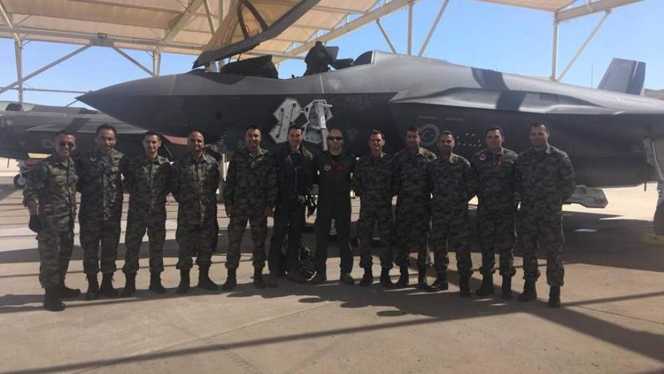F-35 Eğitimi Alan Pilotlar Dönüyor