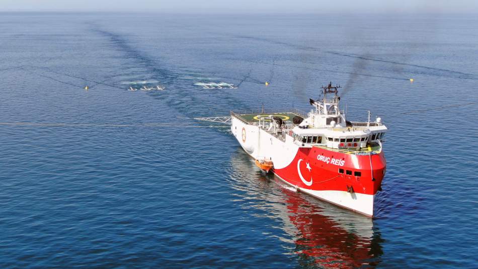 Oruç Reis'in Doğu Akdeniz'deki Çalışma Süresi Uzatıldı