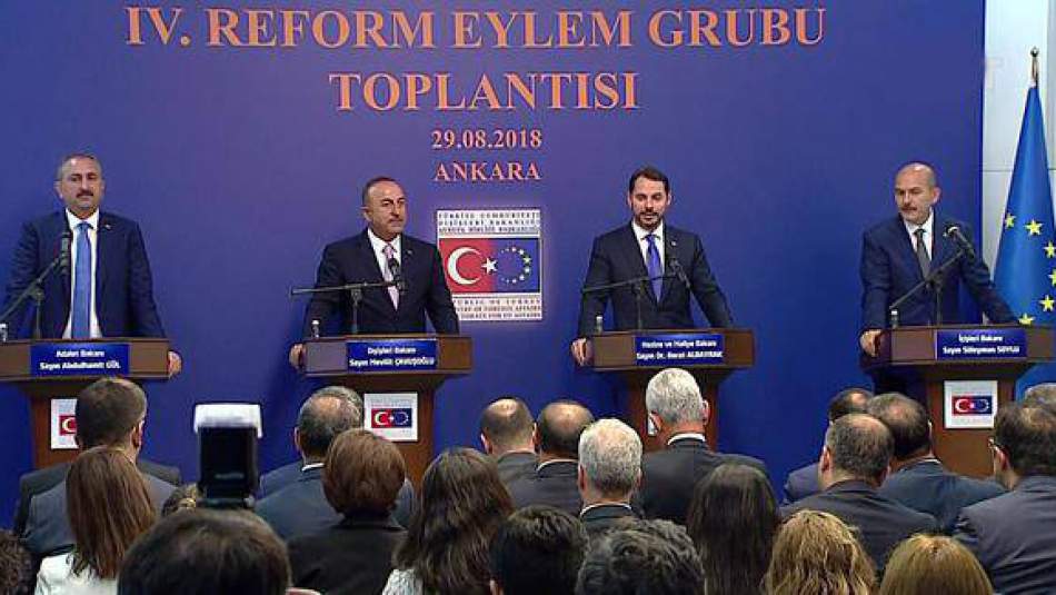 Reform Eylem Grubu: "Türkiye AB üyelik hedefine devam edecek"