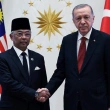 CB Erdoğan, Malezya Kralı Sultan Abdullah Şah'ı Resmi Törenle Karşıladı