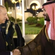 Cumhurbaşkanı Erdoğan, Suudi Arabistan Veliaht Prensi Selman ile Bir Araya Geldi
